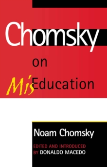 Image for Chomsky on miseducation