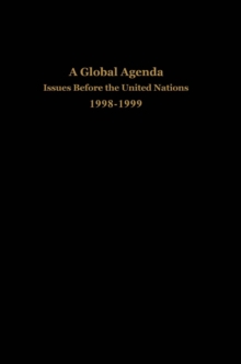 Image for A Global Agenda: Issues Before the 53rd General Assembly of the United Nations