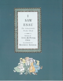 Image for I saw Esau  : the schoolchild's pocket book