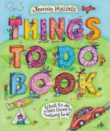 Image for Jennie Maizels' Things to Do Book
