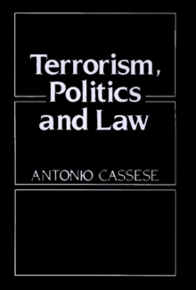 Image for Terrorism, Politics and Law