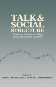 Image for Talk and Social Structure