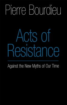 Image for Acts of resistance  : against the new myths of our time
