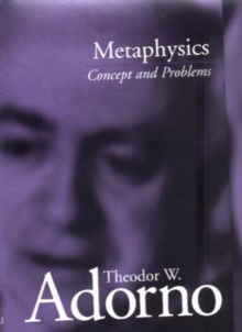 Image for Metaphysics  : concept and problems