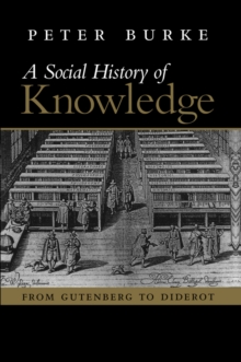 Image for Social History of Knowledge