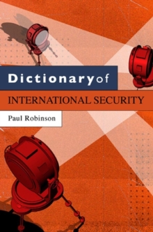 Image for Dictionary of International Security