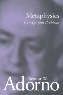 Image for Metaphysics: concept and problems