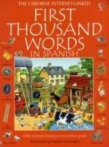 Image for The Usborne internet-linked first thousand words in Spanish  : with internet-linked pronunciation guide