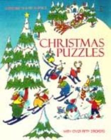 Image for Christmas Puzzles Sticker Book