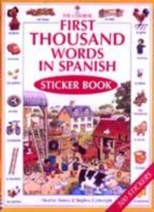 Image for First 1000 Words In Spanish Sticker Book