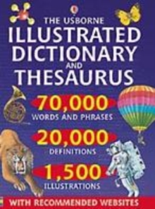 Image for The Usborne school illustrated dictionary and thesaurus