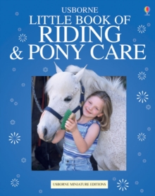 Image for Usborne little book of riding & pony care