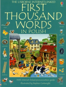 Image for The Usborne Internet-linked first thousand words in Polish  : with Internet-linked pronunciation guide