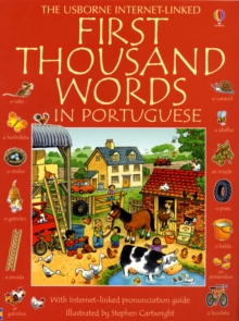 Image for The Usborne Internet-linked first thousand words in Portuguese  : with Internet-linked pronunciation guide
