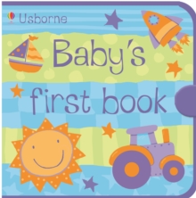 Image for Usborne Baby's First Book Blue Cloth Book