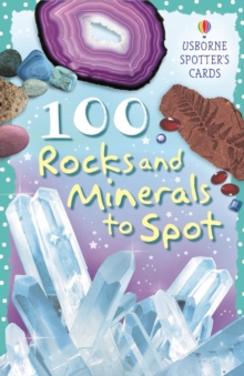 Image for 100 Rocks And Minerals To Spot Usborne Spotters Cards