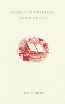 Image for Schott's original miscellany