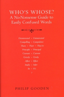 Image for Who's whose?  : a no-nonsense guide to easily confused words