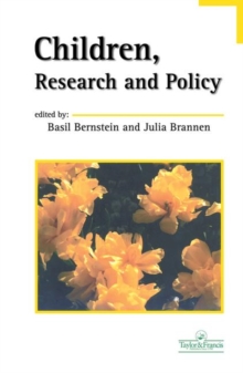 Image for Children, Research And Policy