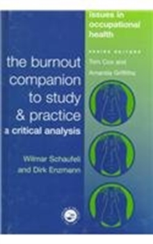 Image for Burnout  : job stress in the human service professions
