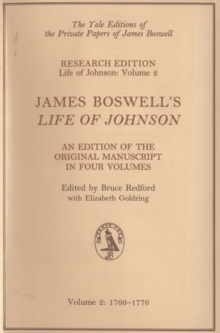 Image for James Boswell's "Life of Johnson"