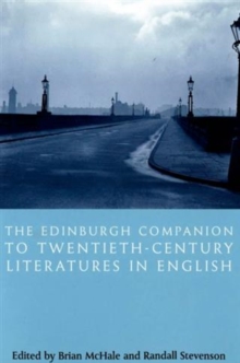 Image for The Edinburgh companion to twentieth-century literatures in English