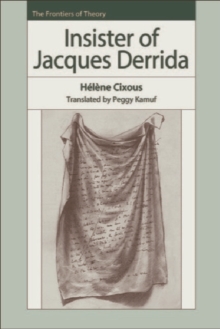 Image for Insister of Jacques Derrida