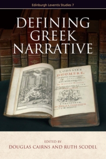 Image for Defining Greek narrative