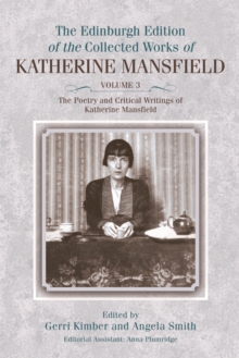 Image for The poetry and critical writings of Katherine Mansfield
