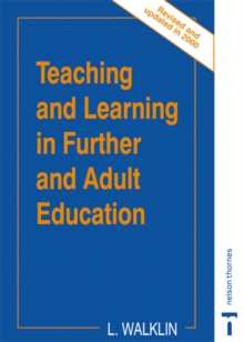 Image for Teaching and learning in further and adult education