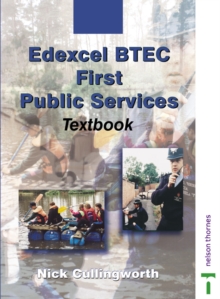 Image for Edexcel BTEC first public services textbook