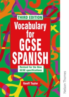 Image for Vocabulary for GCSE Spanish  : revised for the new GCSE specifications