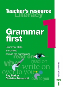 Image for Grammar first: Teacher book 1