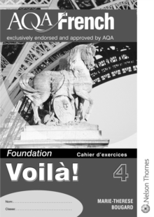 Image for AQA French Voila! 4 Foundation Cahier D'exercises