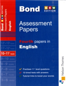 Image for Bond Fourth Papers in English 10-11+ Years