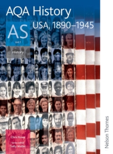 Image for AQA History AS Unit 1 : USA, 1890-1945