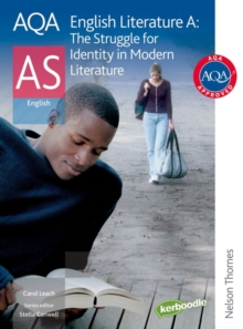 Image for AQA English literature AAS,: The struggle for identity in modern literature