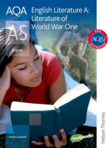 Image for AQA English literature A AS: Literature of World War One