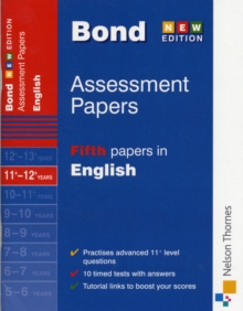 Image for Bond assessment papers: Fifth papers in English