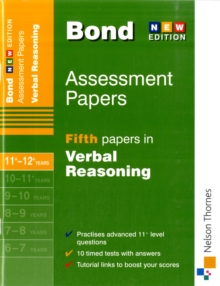 Image for Bond assessment papers  : fifth papers in verbal reasoning