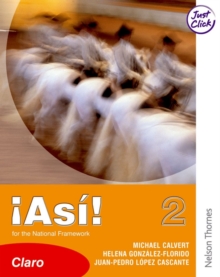 Image for !Asi! 2 Claro Student Book Lower