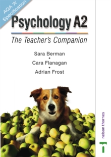 Image for Psychology A2  : the teacher's companion