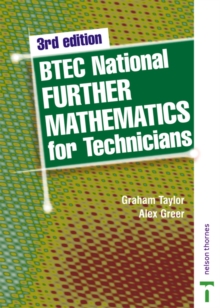 Image for BTEC National Further Mathematics for Technicians