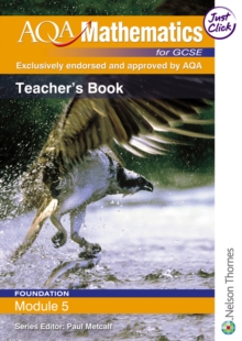 Image for AQA mathematics for GCSEFoundation module 5: Teacher's book