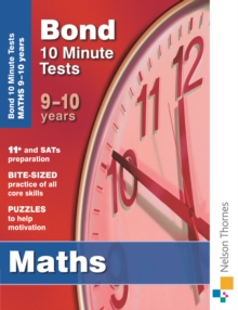 Image for Bond 10 minute tests9-10 years: Maths
