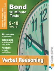 Image for Bond 10 minute tests9-10 years: Verbal reasoning