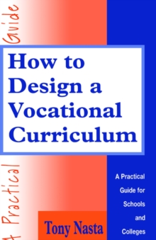 Image for How to Design a Vocational Curriculum