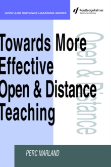 Image for Towards more effective open and distance learning teaching