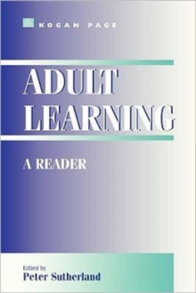 Image for Adult Learning: a Reader