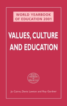 Image for WORLD YEARBOOK OF EDUCATION 2001: VALUES, CULTURE
